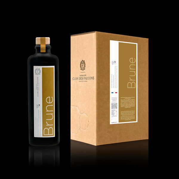 BRUNE - Duo Bouteille + Eco-recharge 2L – Huile d'Olive Vierge Fruité Maturée