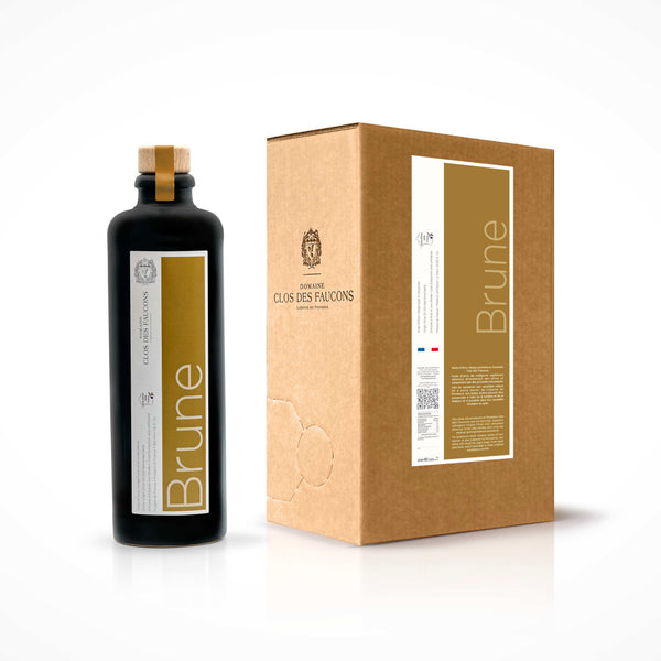 BRUNE - Duo Bouteille + Eco-recharge 2L – Huile d'Olive Vierge Fruité Maturée