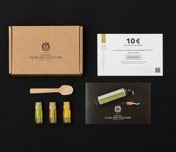 Coffret Dégustation Huile d'Olive Vierge